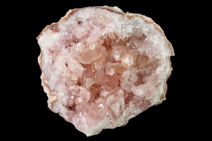 Sparkly, Pink Amethyst Geode Section - Argentina #170108